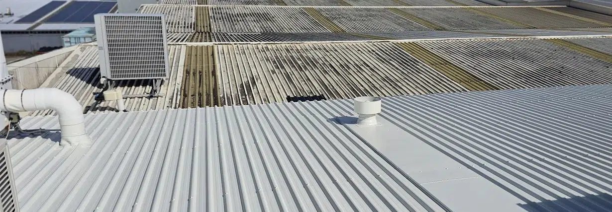 Commercial Iron Roof Painting - Roof Painting