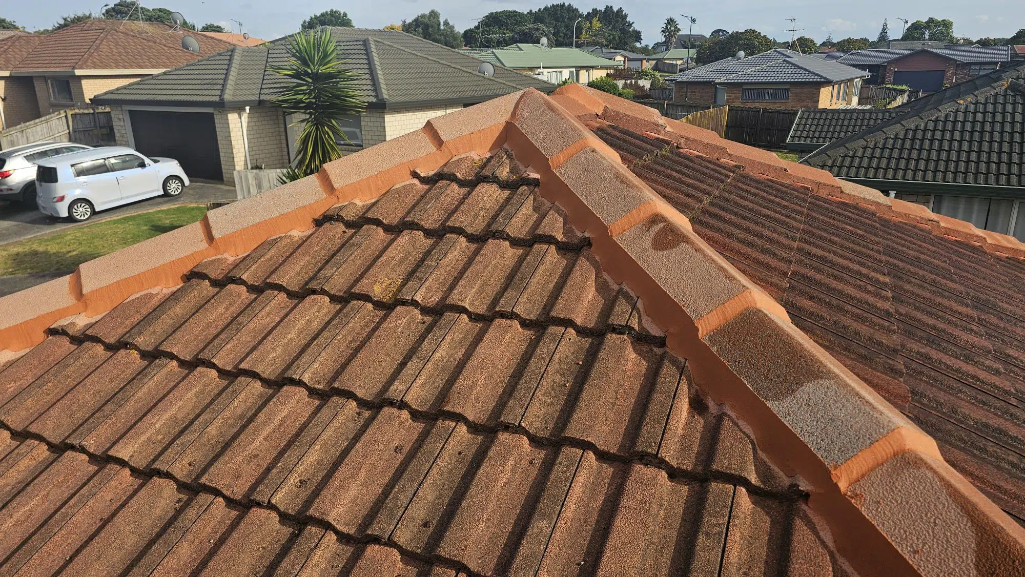 Repointing and Restoring a Tiled Roof Manurewa after restoration - Repointing and Restoring a Tiled Roof – Manurewa